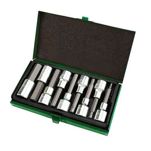 Набор головок-бит шестигранник TOPTUL 1/2" Н4-Н17 80мм GAAD0905 Чернігів