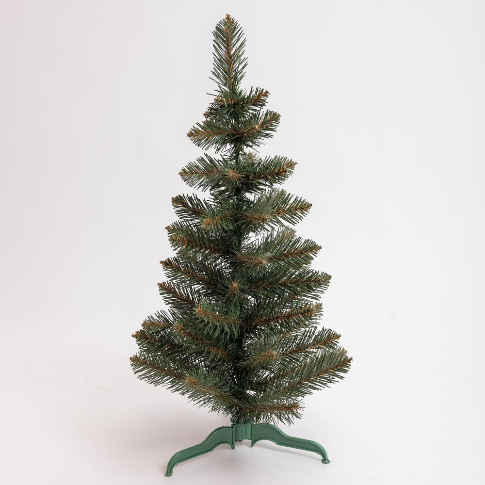 Искусственная новогодняя настольная мини елка 