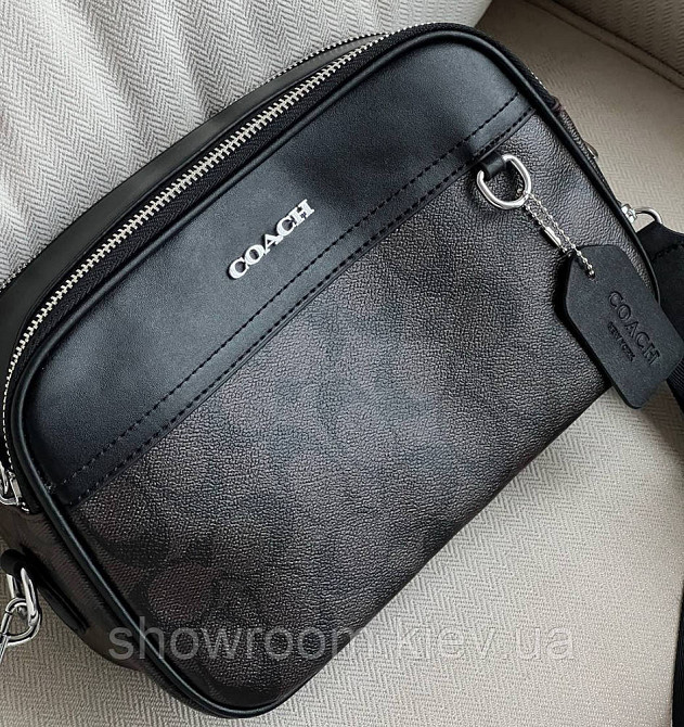 Жіноча брендова сумка crossbody Coach (1376-2) Київ - фото 2