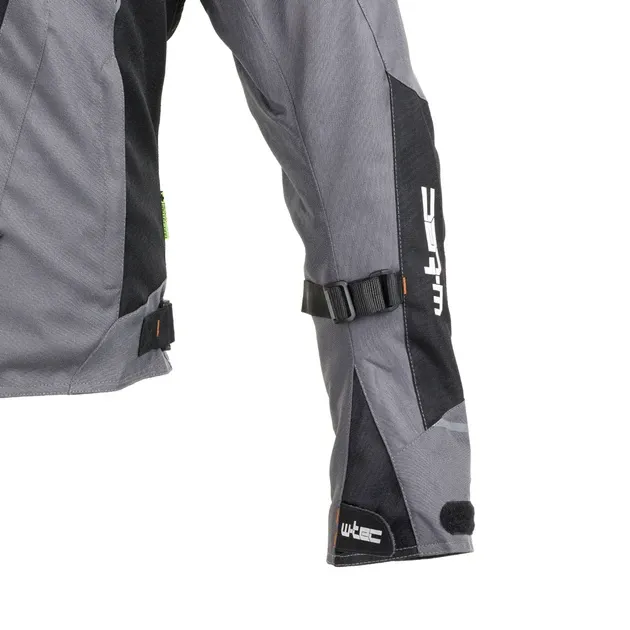 Мужская мото-куртка W-TEC Brandon - размер S, черно-серо-оранжевая Киев - изображение 10