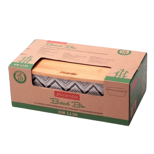 Хлібниця 36,2*20,2*13,5см бамбукова 1130 KAMILLE Житомир - фото 6