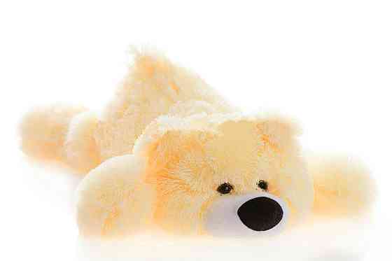 Плюшевый Мишка Алина Умка 45 см персиковый Киев