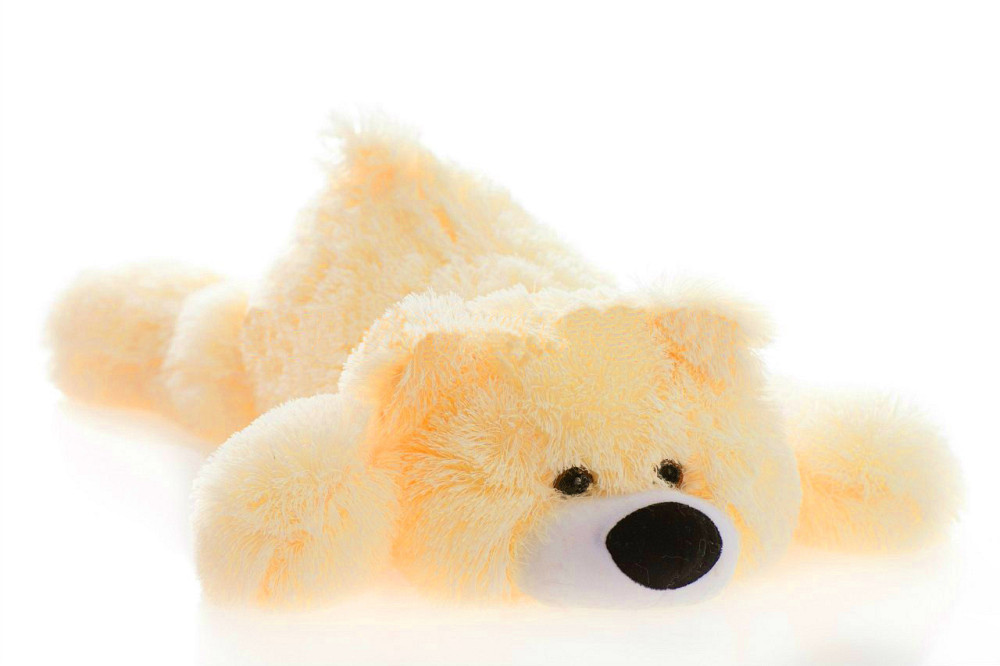 Плюшевый Мишка Алина Умка 45 см персиковый Киев - изображение 1