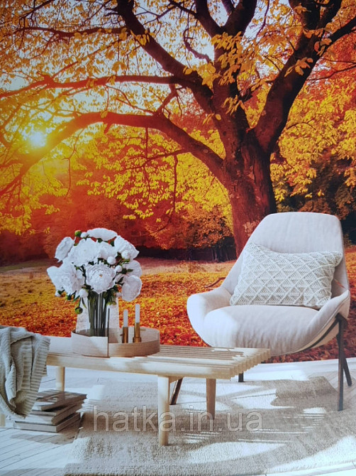 Шпалери вінілові на флізелін природа Київ - фото 2