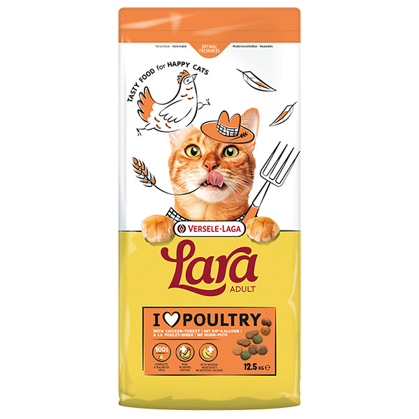Lara Adult with Chicken & Turkey ЛАРА ІНДИЧКА КУРКА сухий преміум корм для котів Київ - фото 1