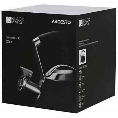 Чайник Ardesto Black Mars 2,5 л (AR0747KS) Винница