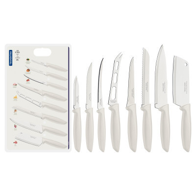 Набір ножів Tramontina Plenus Light Grey 8 шт (23498/332) Вінниця - фото 3
