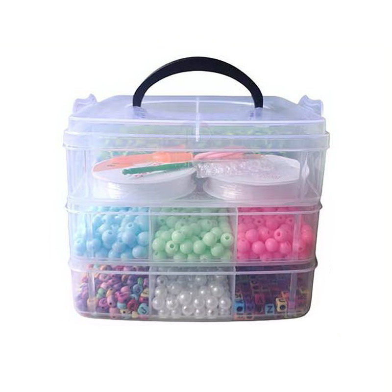 Великий набір бісеру 330-146 триповерховий бокс, бісер, намистини Вінниця - фото 1