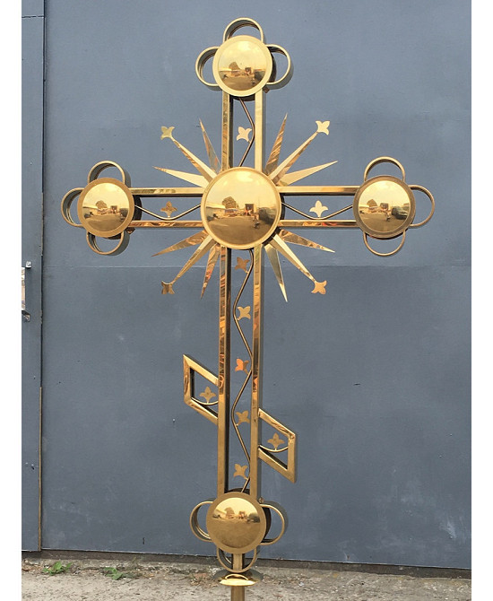 Хрест на купол Церкви Киев - изображение 3