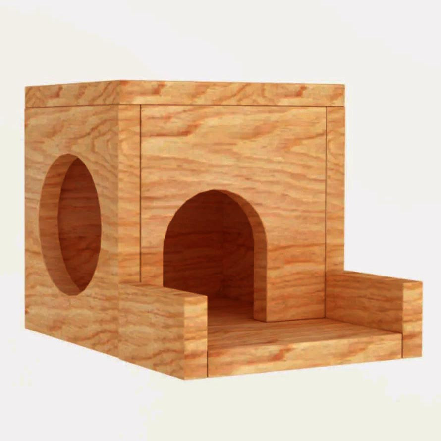 Домик для шиншиллы 