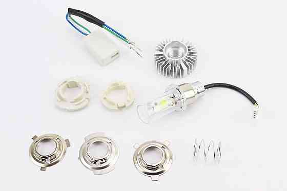 Лампа фари діодний LED-2 SUPER універсальна (к-кт різних кріплень), з стабілізатором Київ