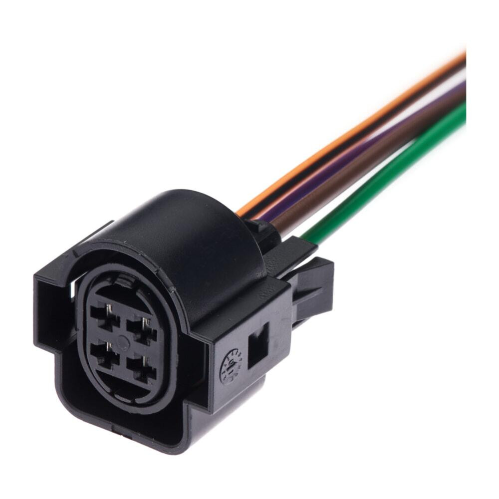 Разъем коннектор с проводом, 4-кон., 1H0973734, VAG Германия, Франция, Германия Много Audi, Bugatti, Porsche, Seat, Skoda, VW Киев - изображение 1