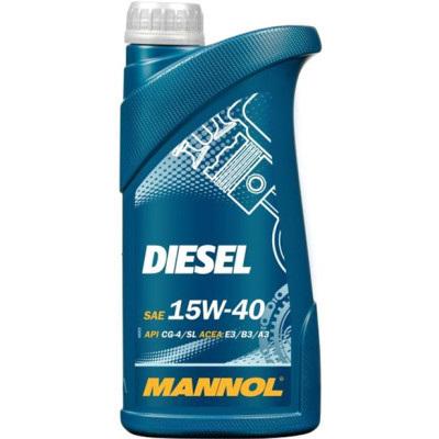 Моторное масло Mannol DIESEL 1л 15W-40 (MN7402-1) Винница - изображение 1