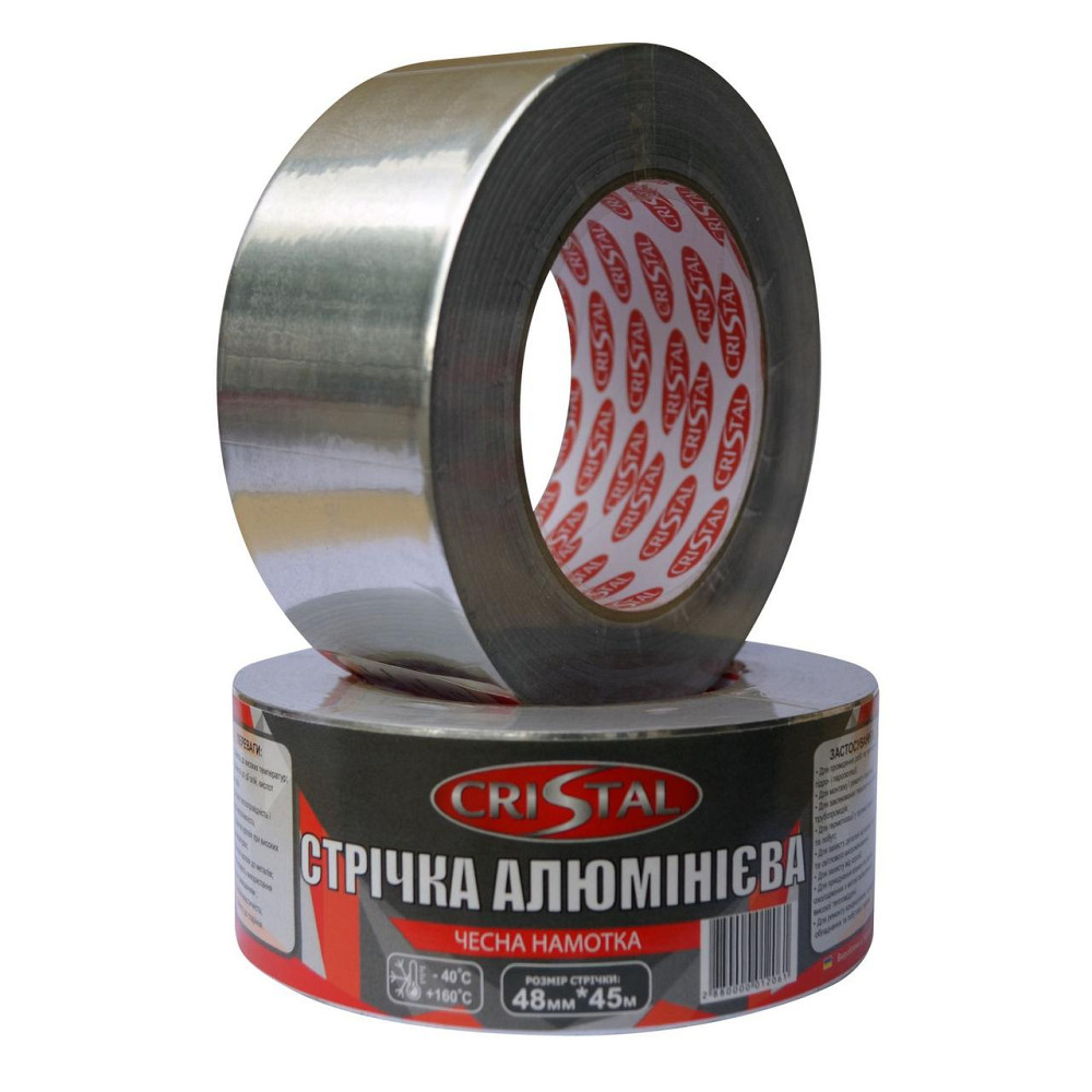 Лента алюминиевая CRISTAL 48мм х 45м (000012066) Киев - изображение 3