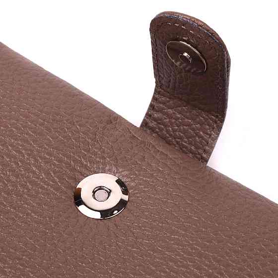 Вместительное женское портмоне из натуральной кожи KARYA 20998 Бежевый Киев