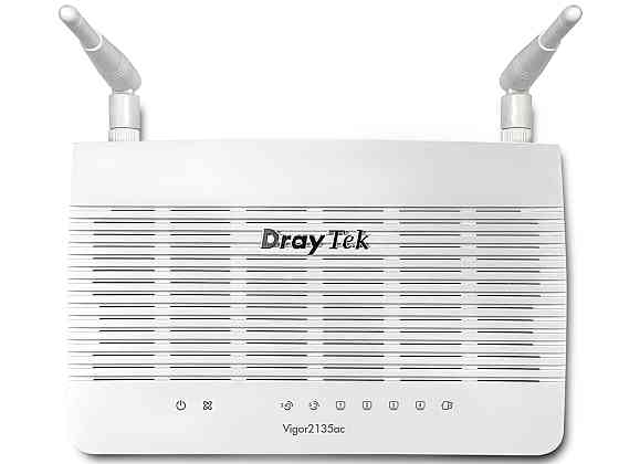 Маршрутизатор Drytek Vigor 2135ac, 1 WAN GbE, 4 LAN GbE, 2 USB 2.0, 2 VPN, Multi-LAN (4+IP Routed Su Вінниця