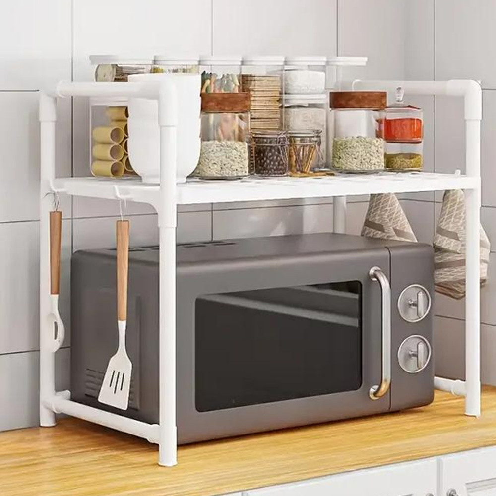 Подставка для микроволновки на 1 ярус 51х27х50.5см,Белая SBR Киев - изображение 1