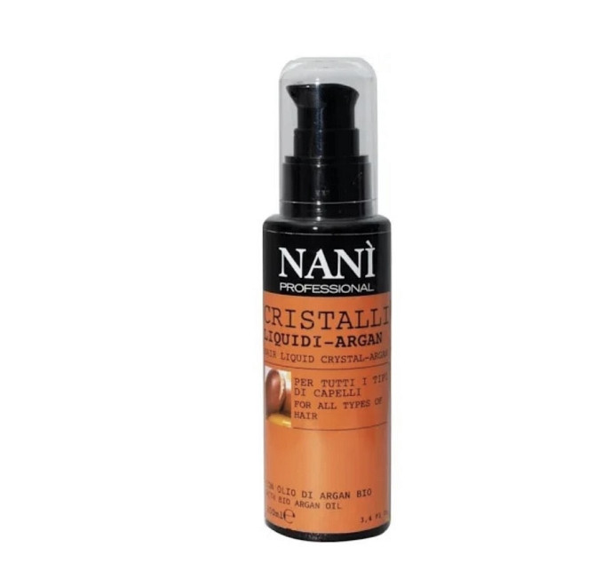 Рідкі кристали для волосся Nani Professional Argan Tonic Invigorating 100 мл Виноградов - изображение 1
