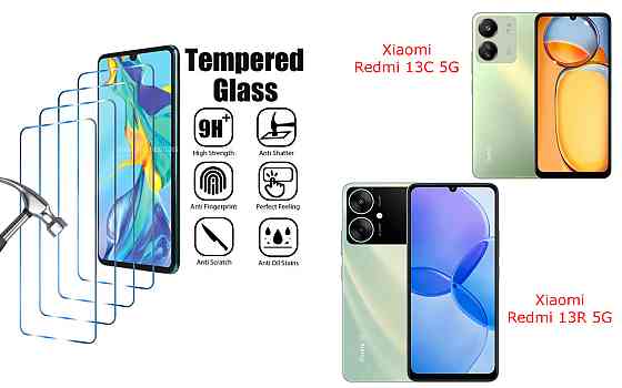 Захисне скло ArmorGlass для Xiaomi Redmi 13C 5G, 13R 5G – стійке до подряпин та ударів Київ
