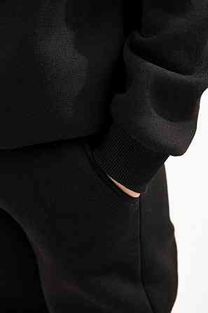 Дитячий теплий костюм, чорний, тринитка, топ Київ