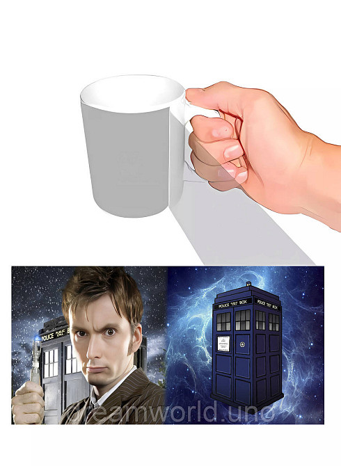 Чашка с принтом Доктор Кто Харьков - изображение 1