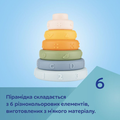 Развивающая игрушка Canpol пирамидка тактильная (79/103) Винница - изображение 11