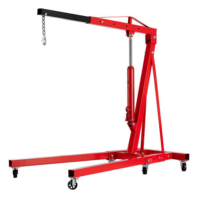 Кран съемник двигателя гидравлический подкатной 2 т (комплект из двух частей) INTERTOOL GT0808 Киев - изображение 7