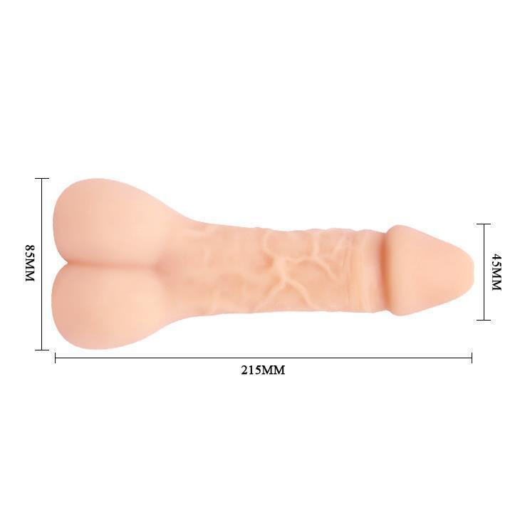 Мастурбатор BIGGER MAN 8.5, ТІЛЕСНИЙ Sex Aura Київ - фото 7