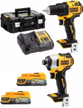 DeWalt Zestaw DCD709N + DCF809N 2 Акумулятори POWERSTACK 18V/1.7Ah DCK2062E2T Київ