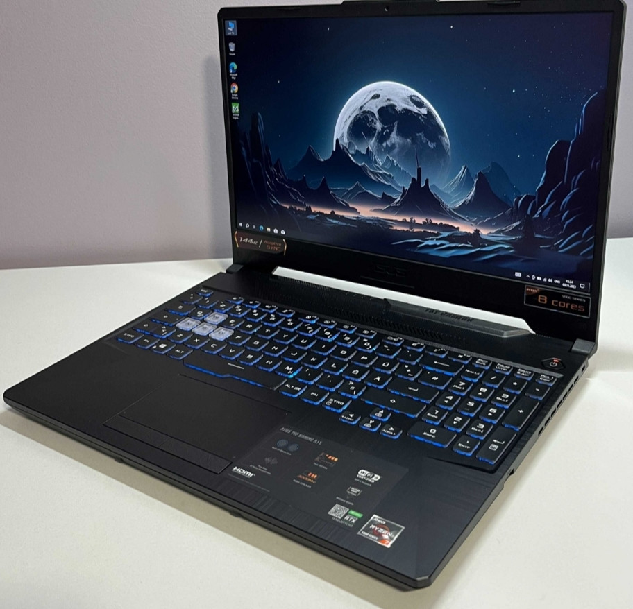 ASUS TUF A15 Ryzen 7 5800H RTX 3070 8Gb 144Hz 16Gb SSD 512Gb Ноутбук Київ - фото 5