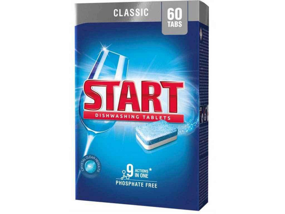 Таблетки для посудомоечной машины Classic 60 шт ТМ START Solmir Киев - изображение 1