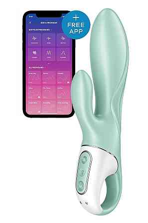 Смарт вібратор-кролик Satisfyer Air Pump Bunny 5+ (м'яте паковання!!!) Sex Aura Київ
