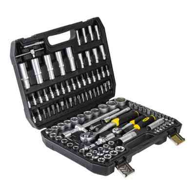 Набір інструментів Sigma насадок торцевих та біт 1/4&quot;, 1/2&quot; 110шт CrV mid (6003771) Вінниця