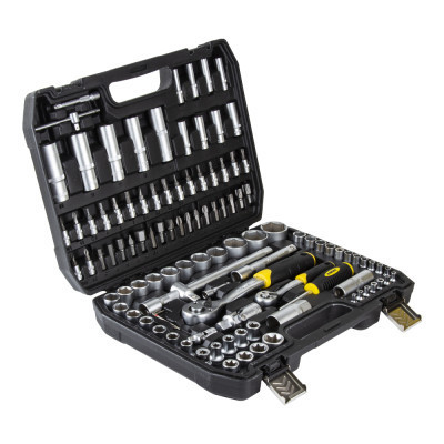 Набір інструментів Sigma насадок торцевих та біт 1/4&quot;, 1/2&quot; 110шт CrV mid (6003771) Вінниця - фото 6