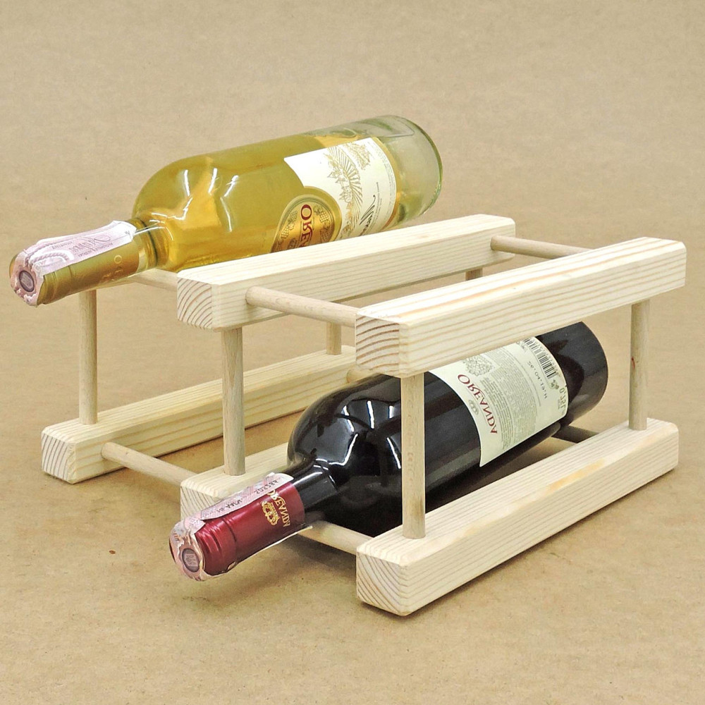 Настольная винная полка 