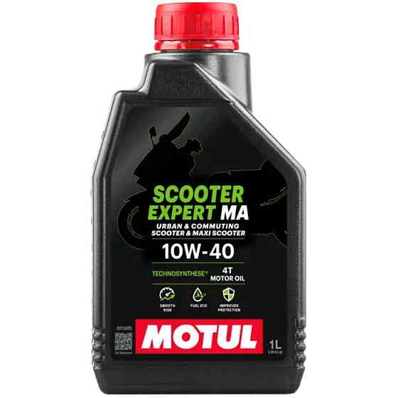 Масло 10W40 4T Scooter Expert MA 1л Ковель
