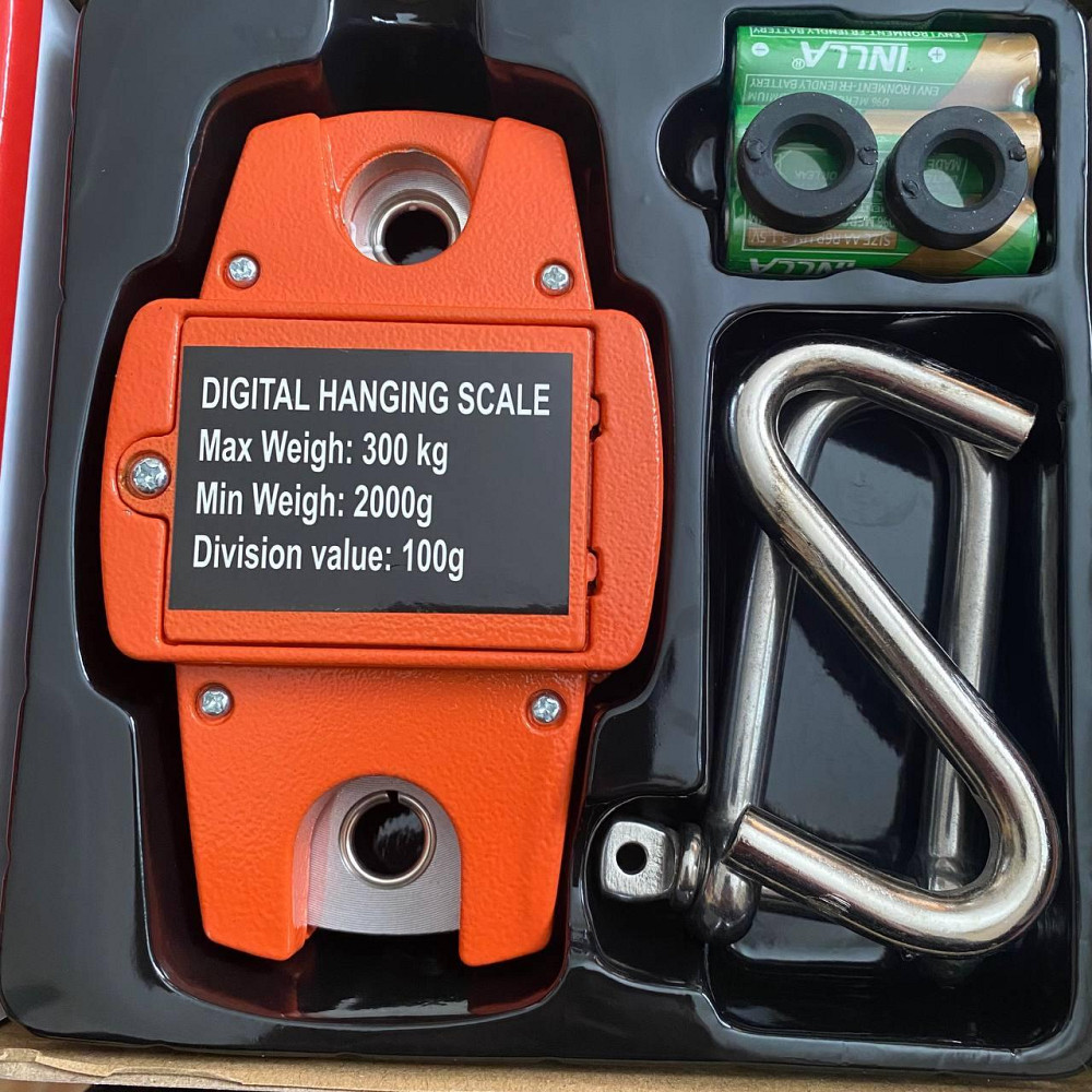 BX-9024 Весы Крановые Электронные Аккумуляторные До 300 Кг со светодиодным индикатором, мин.вес 6кг Одесса - изображение 2