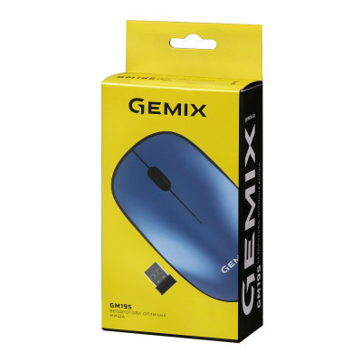 Мишка Gemix GM195 Wireless Blue (GM195Bl) Вінниця - фото 6