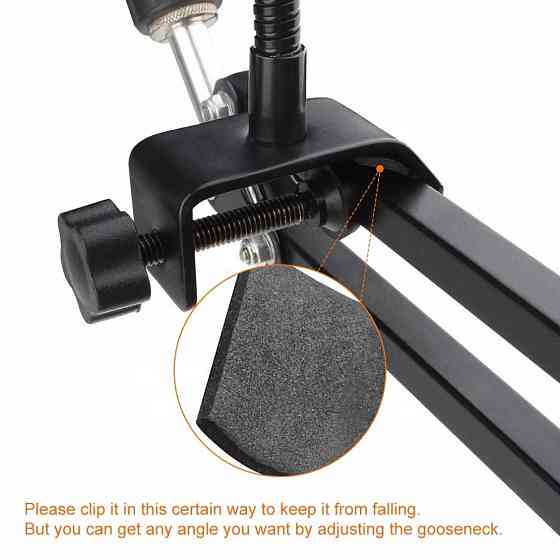 Круглий поп-фільтр для мікрофона 155 мм Київ