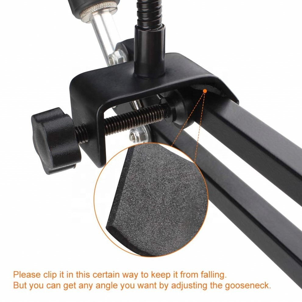 Круглий поп-фільтр для мікрофона 155 мм Київ - фото 5