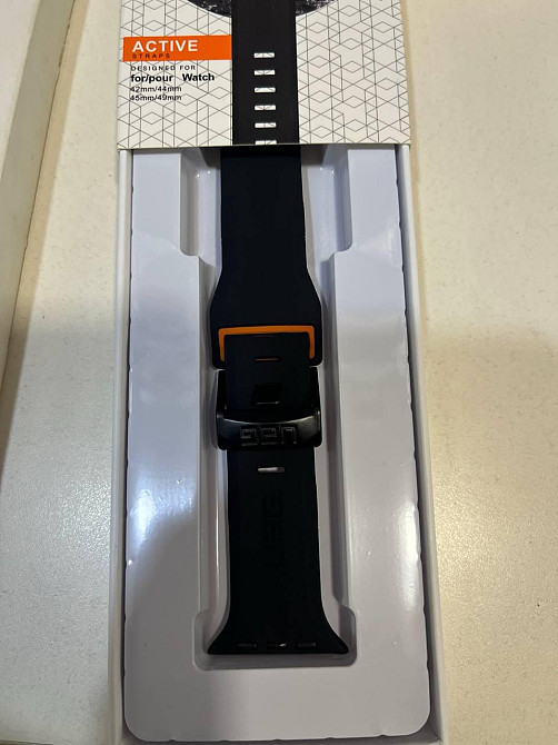Ремешок Apple Watch 42 44 45 49 UAG (черный) Одесса - изображение 8