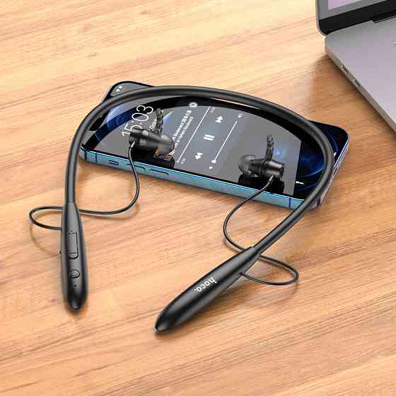 Навушники бездротові HOCO ES61 Manner sports BT headset Black 6931474760777 Одеса
