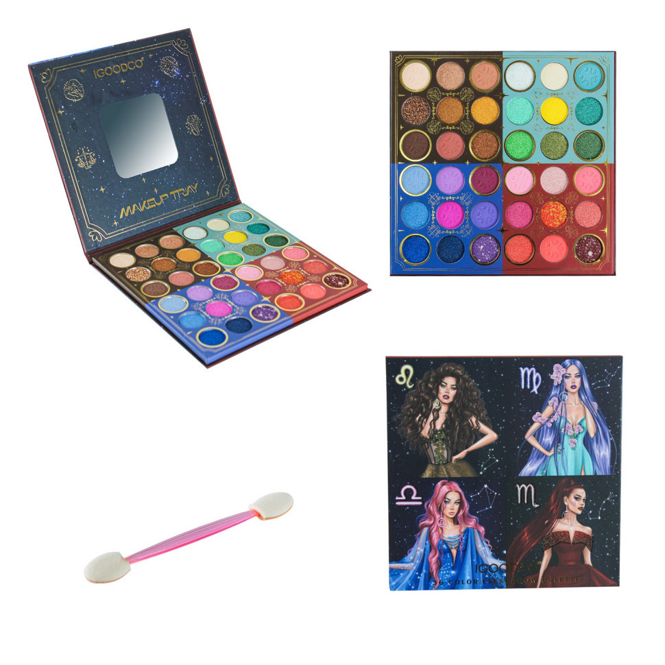 Детская палетка теней для век IG2946, 36 цветов, с аппликатором Винница - изображение 2