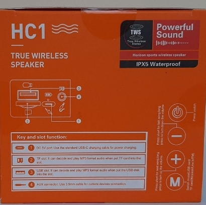 Новая, запечатаная Блютуз колонка Hoco HC1 Харьков - изображение 4