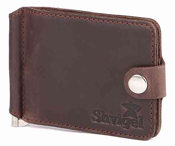 Затискач для купюр SHVIGEL 13786 Коричневий Київ