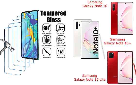 Захисне скло ArmorGlass для Samsung Galaxy Note 10, Galaxy Note 10+, Galaxy Note 10 Lite – стійке до подряпин та ударів Київ
