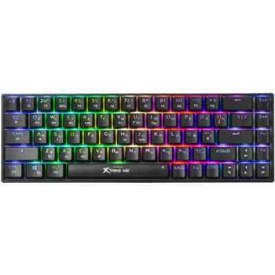 Клавиатура Xtrike ME GK-995W RGB Wireless/Bluetooth UA Black (GK-995WBKUA) Винница