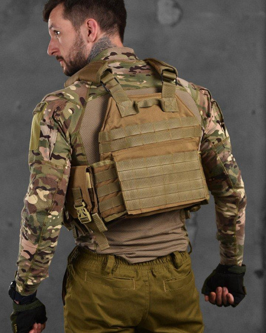 Плитоноска военная армейская койот Одесса - изображение 8