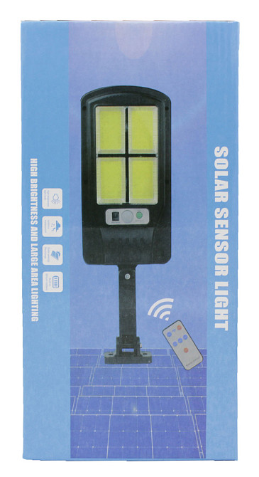 Уличный фонарь c солнечной панелью BK120-6 COB прожектор / 7498 Днепр - изображение 1