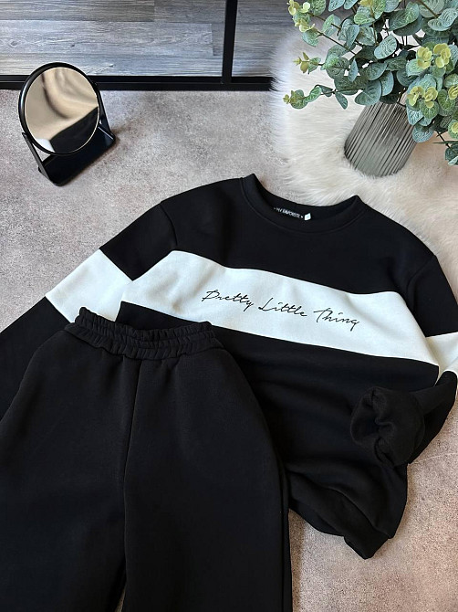 Женский стильный теплый костюм двойка трехнить на Флисе Одесса - изображение 1